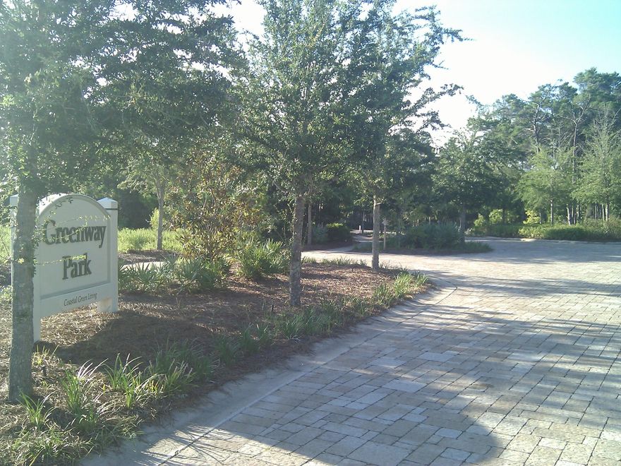 Lowest priced lot in Greenway Park! Incredible Price & Homesite located in Greenway Park neighborhood ideally situated between Seaside and Seagrove Beach. Located on a corner lot that affords privacy and backs up to Church parking lot it is approximately a quarter mile to the sugar white sands and emerald waters of the Gulf of Mexico. This property offers incredible brick roads, walking and biking access to all 30A has to offer including fine dining, high-end shopping and world-class outdoor activities. Great price point for location on 30A to build your dream home. Homes selling for 600,000-700,000 . Short term rentals allowed...Site Construction Plan is located in documents