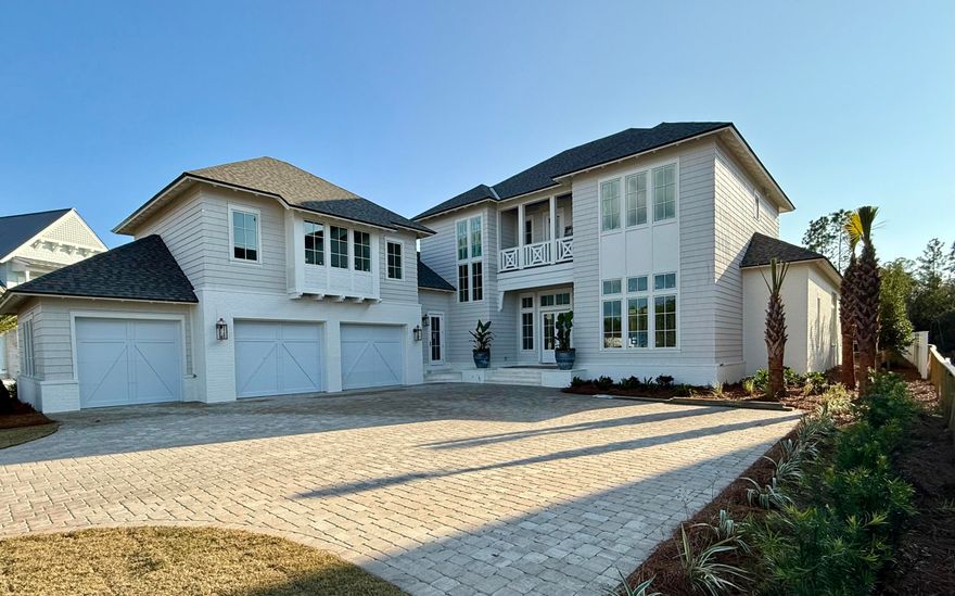 This Coastal Retreat has been custom built and designed to embrace luxury living with a resort lifestyle.  Located within the gates of Campcreek, this stunning property blends a coastal style with high end luxury finishes.  The layout of the downstairs is highlighted by coffered ceilings, expansive windows and custom millwork and trim bringing thoughtful design and warmth throughout the home. Additionally, a true backyard oasis awaits with a sparkling pool, oversize hot tub and a dream summer kitchen with full island for entertaining with friends and family. With its custom cabinetry, luxurious finishes and incredible outdoor living, this coastal home is the perfect blend of elegance and comfort.  As an owner in Watersound Camp Creek, you will be a member of the exclusive Watersound Club.