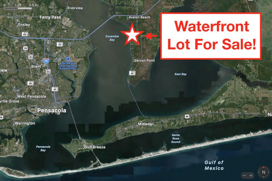 Take a look at this HUGE WATERFRONT LOT in Bayou Grande - This is the one you've been waiting for! Build your dream home right on this CANAL FRONT lot with BAY & GULF ACCESS in a great neighborhood! A Biome wetlands survey was completed on this property in June 2023 and it is 0.37 acres of uplands so more than enough to build a big home. This area is an amazing location - Close to schools, shopping, and an easy commute on I-10 into Pensacola, etc. - Just the right balance of being away from all of the city traffic but accessible to it! At this price this lot is a STEAL and WILL NOT LAST LONG - So act quickly!