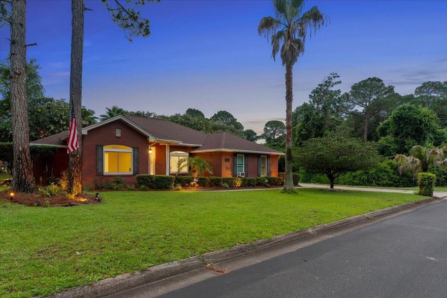 $25K Price Improvement! Plus, VA buyers have the option to apply to assume the VA loan with an incredible 2.49% interest rate with a piggyback loan options to cover a large portion of the equity gap! This 4-bed, 2-bath, 2,227 sqft home on a .42-acre corner lot boasts over $100K in upgrades in desirable waterfront Biscayne Pointe, East Navarre. Just a short walk to exclusive deeded Santa Rosa Sound access for paddle boarding, kayaking, fishing & stunning Emerald Coast sunrises/sunsets. Inside: soaring ceilings, smooth (no popcorn!) finishes, spacious kitchen, split floor plan, Florida room & whole-home air & water filtration--designed for comfort, health & function. And when it's time to relax, retreat to your spacious owner's suite, complete with a walk-in closet, double vanity, private water closet, tiled walk-in shower, soaker tub, and French doors that open directly to the Florida room.

The newly installed double-paned, double-hung hurricane-rated windows provide more than just storm protection;there's no need for shutters, they improve energy efficiency, you can easily clean both sides from inside your home AND you should qualify for a discount on your home owners insurance. The HVAC system runs on natural gas but can switch to electric if gas is ever unavailable; an efficient and flexible solution for keeping cool and save money during Florida's endless summers. Plus, with tile and luxury vinyl plank flooring throughout (no carpet!), maintenance is a breeze, even after those sandy beach days. For added security and convenience, the home features a full security system with 8 high-definition cameras, 8-day video storage, and remote garage access, offering peace of mind whether you're home or away.

Step outside to a privacy-fenced backyard that offers plenty of space to relax and play.  The lot extends significantly beyond the fence line on both sides, giving you nearly half an acre of beautifully landscaped and fully irrigated property with lush Zoysia grass and mature trees...the perfect extra space you've been dreaming of to build your ultimate pool oasis or simply start your very own organic fruit and vegetable garden. Plus, 3 sides of the property are heavily wooded providing the privacy you crave for peace and tranquility where you can truly relax and recharge your batteries. Picture 58 is a mockup to visualize a backyard oasis utilizing the space that has been thoughtfully cleared and prepped. 

The hurricane rated shed has been plumbed for power and is ready to transform into your dream workshop, she shed, man cave, detached office, you name it! The gutter guard system takes the hassle out of routine home maintenanceyou'll never need to climb up and clean out the gutters again. Plus, it comes with a transferable lifetime warranty, so it's one less thing you'll ever have to worry about. Oh, and the WiFi-enabled RainBird system controls the irrigation using well waternot city waterwhich is not only better for your plants, but also helps you save on your utility bills. Plus, the side-entry garage and underground utilities greatly enhance the curb appeal.

Bonus peace of mind:
The Arrow Termite treatment plan is paid through September and includes a transferable warrantya valuable addition that offers protection and confidence for the next homeowner.

Eligible buyers may receive $3,281 in Hero Rewards after closing through the Homes for Heroes program. (See attached flyer for details.)

This home is the total package,move-in ready, lovingly maintained, and packed with upgrades in a vibrant coastal community with a quick commute to shopping, restaurants, top-rated schools, white-sand beaches, Hurlburt Field and Eglin AFB. Don't miss your chance, schedule your private tour today and discover why 2050 Biscayne Blvd is your next dream home where you can truly live the Florida lifestyle to the fullest.

Upgrades & Features:
 -2.49% VA Assumable loan!
 -2024 hurricane-impact resistant, double-hung, double-paned windows $30K
 -2020 architectural shingle roof $28K
 -2017 HVAC 
 -Whole-home air purification system $2K
 -Attic reflective barrier upgrade $2K
 -Hurricane-rated shed built on-site $12K
 -Refinished back patio with Ninja coating $5K
 -Leaf guard gutter system $8K
 -2024 insulated garage door $4K
 -Reverse osmosis water filtration system $2K
 -Moen touchless kitchen faucet $550
 -Pro installed 65'' TV mounts $2K
 -Security system >$3K
 -Extensive landscaping with expanded usable yard, added irrigation, & premium sod $13K
 -No popcorn ceilings
 -Granite / Quartz Countertops
 -Stainless steel appliances
 -Termite bond
 -Tile/LVP - No Carpet!