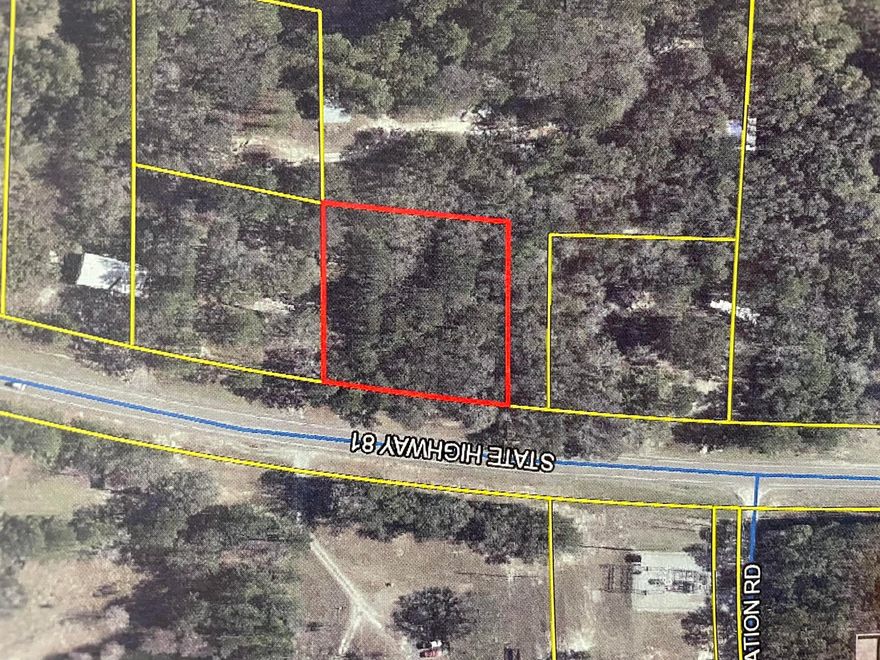 Priced to sale! Wooded acer on Hwy 81.  Conveniently located just 15 minutes from Freeport and 30 minutes from panama City Beach.