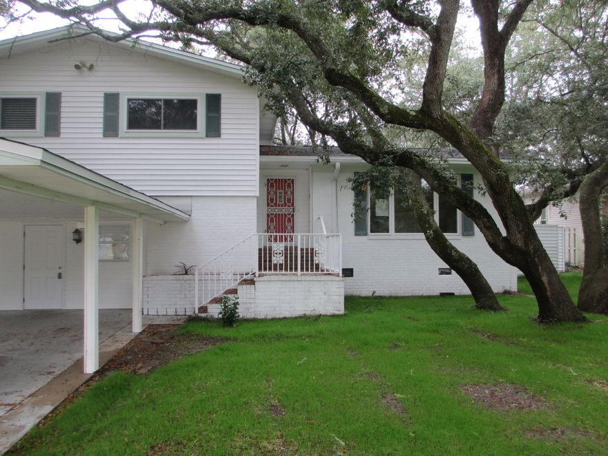 New lower price! Rare opportunity to own a home on a large lot with mature oak trees on Dogwood Drive in Shalimar. 2255 sq/ft (per property appraiser's website) with 4 Bedroom and 3.5 bath with cozy atmosphere. Beautiful original solid wood floors in bedrooms. Kitchen overlooks the large back yard and is appointed with tile, smooth top stove, and large French-door refrigerator. Separate dining room and living room. Downstairs has separate kitchenette or wet bar as needed, family room/game room and the 4th bedroom could remain or be substituted as a bonus room/office. Just outside the back door is a large screened porch. New roof. House is mostly done., needs a new owner to complete a few minor details. See more...