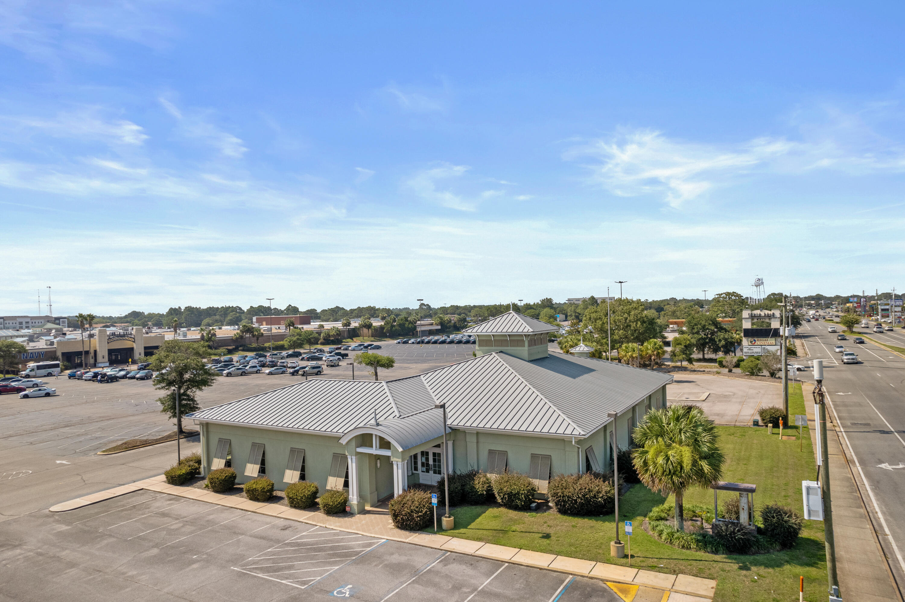 Now available for lease is a prime retail building in the heart of Mary Esther Boulevard. At over 7,000sf this Class A property presents a rare opportunity to create a unique footprint in the high traffic corridor. No detail was overlooked in the redesign and construction of the new space. As a previous financial institution it creates a turnkey solution for a similar use or an easy conversion for QSR, medical or professional office. C-2 Zoning allows for a wide-range of uses. Contact the advisor for additional questions and information.