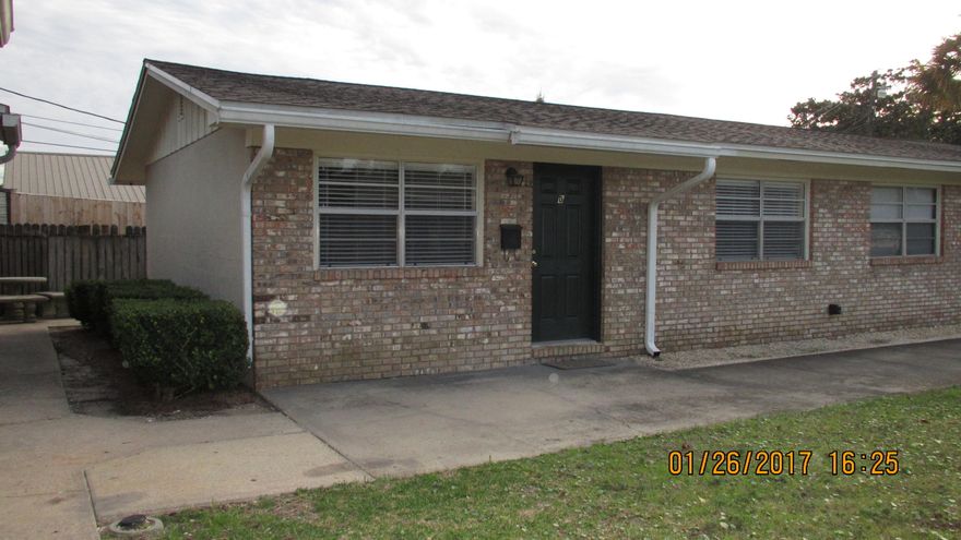 Completely renovated and updated! This refreshing duplex apartment has tile floors throughout and updated kitchen cabinets, faucets, lighting and appliances. This nice unit is ready for move-in!! Water/sewer/trash and pest control included. Sorry no pets.