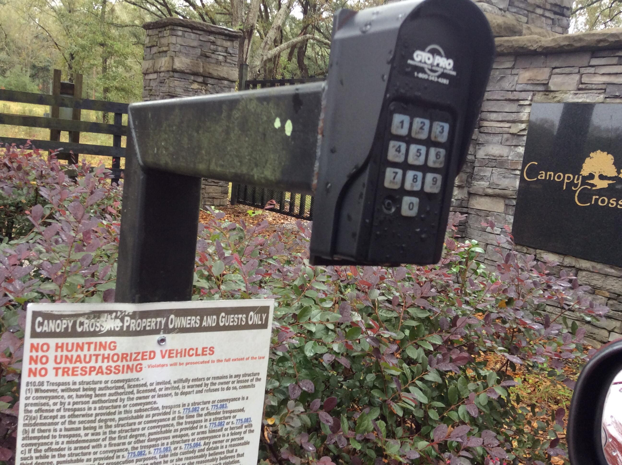 Canopy Crossing - Land