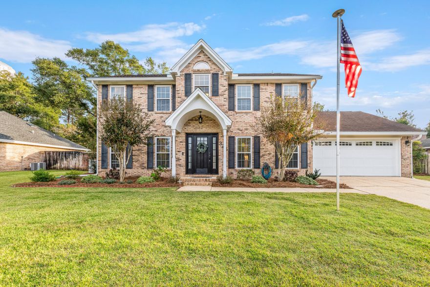 Updated, Move-in-Ready Home, located in Rocky Bayou Country Club Estates is now available. This beautiful Colonial Home has had over $100,000 in updates in the past 4 years, including a Full Remodel in the Kitchen, Bathrooms and Laundry Room. In addition to a Custom Built Master Closet, Updated Flooring, Solid Core Doors, Flat Ceilings, Fresh Paint and more. This home has two living room spaces, one of which could be used as an office or playroom, a Dining Room and Eat-in-Kitchen perfect for entertaining. There is a heated/cooled Florida Room which overlooks a Large, Privacy Fenced in Backyard, perfect for pets and/or children.  HVAC's were replaced 2018 and all windows except Florida Room in 2015. Laundry Room Fridge does not convey. Buyer to verify all information deeded important.
