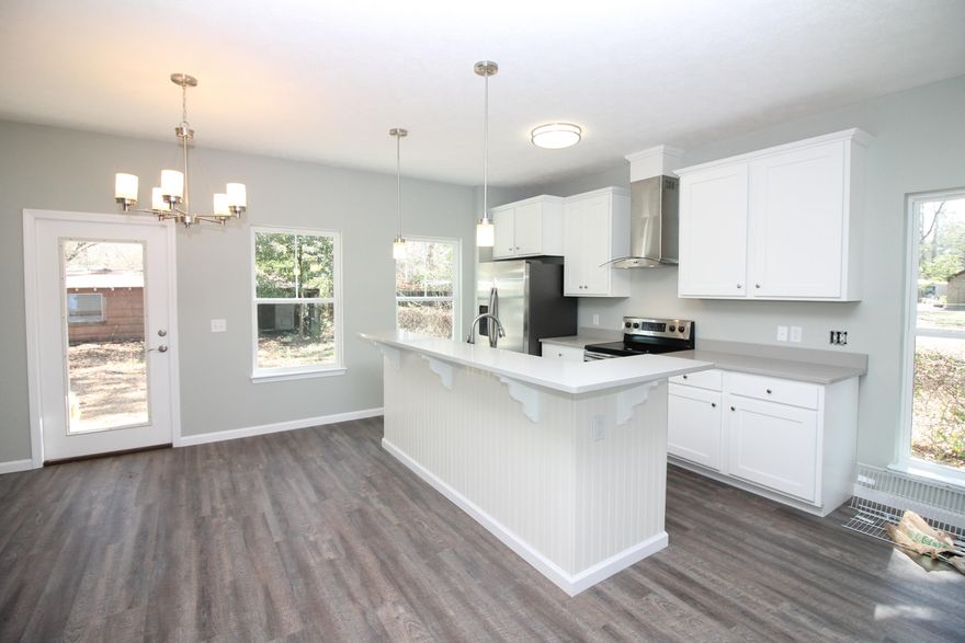 MUST SEE!!!! Beautiful Brand New Construction in Lynn Haven, great Schools and shopping. This home offers wood looking floors,stainless steel appliances, custom cabinets, upgraded lighting package, spacious living space 5 bedrooms and 3 baths for that growing family. One year warranty is provided with this home come see this amazing home today.
Agent to Agent Remarks: new construction please Text Jennifer for key location