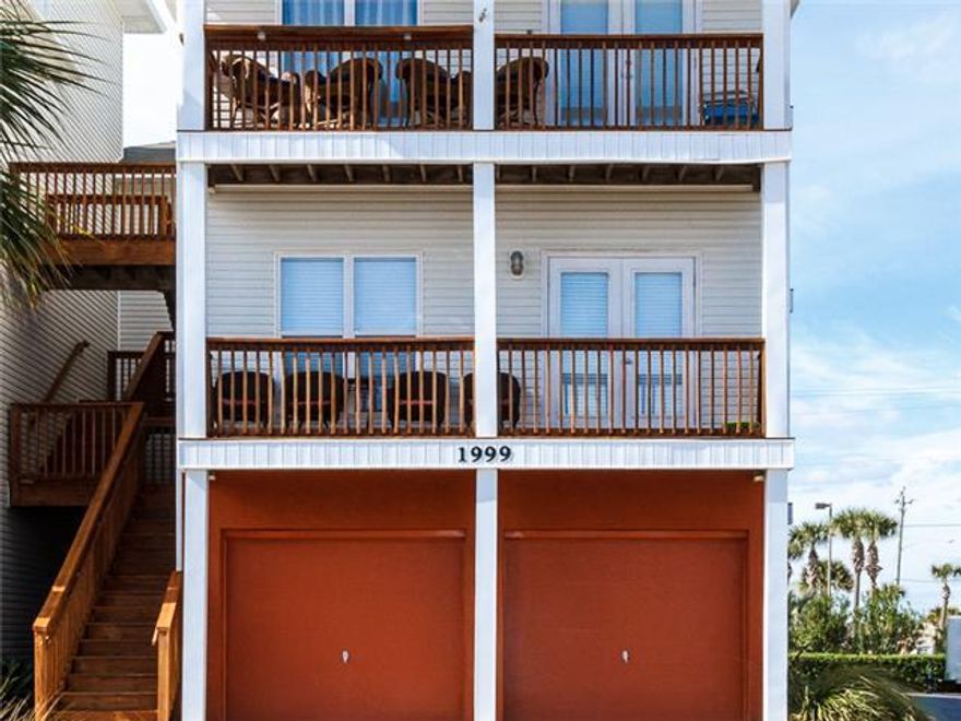 No need to pack the car to be able to put your toes in the sand because this 2 bedroom 2 bath unit is located just a short distance down the private boardwalk. Both bedrooms have their own balcony with view of the Intercoastal Waterway, balcony off the dining/living room area offers view of the white sandy beach and beautiful waters of the Gulf of Mexico. This unit has been recently updated with furnishings, like the 50'' Smart TV in the living room, 42'' Flat screen in master bedroom, and flat screen in additional bedroom. This unit is well suited for someone that wants to make this their residency or to continue to earn income off rentals. AS if this everything else wasn't enough, this unit also comes with a two car garage. Call today, you don't want to miss this opportunity.