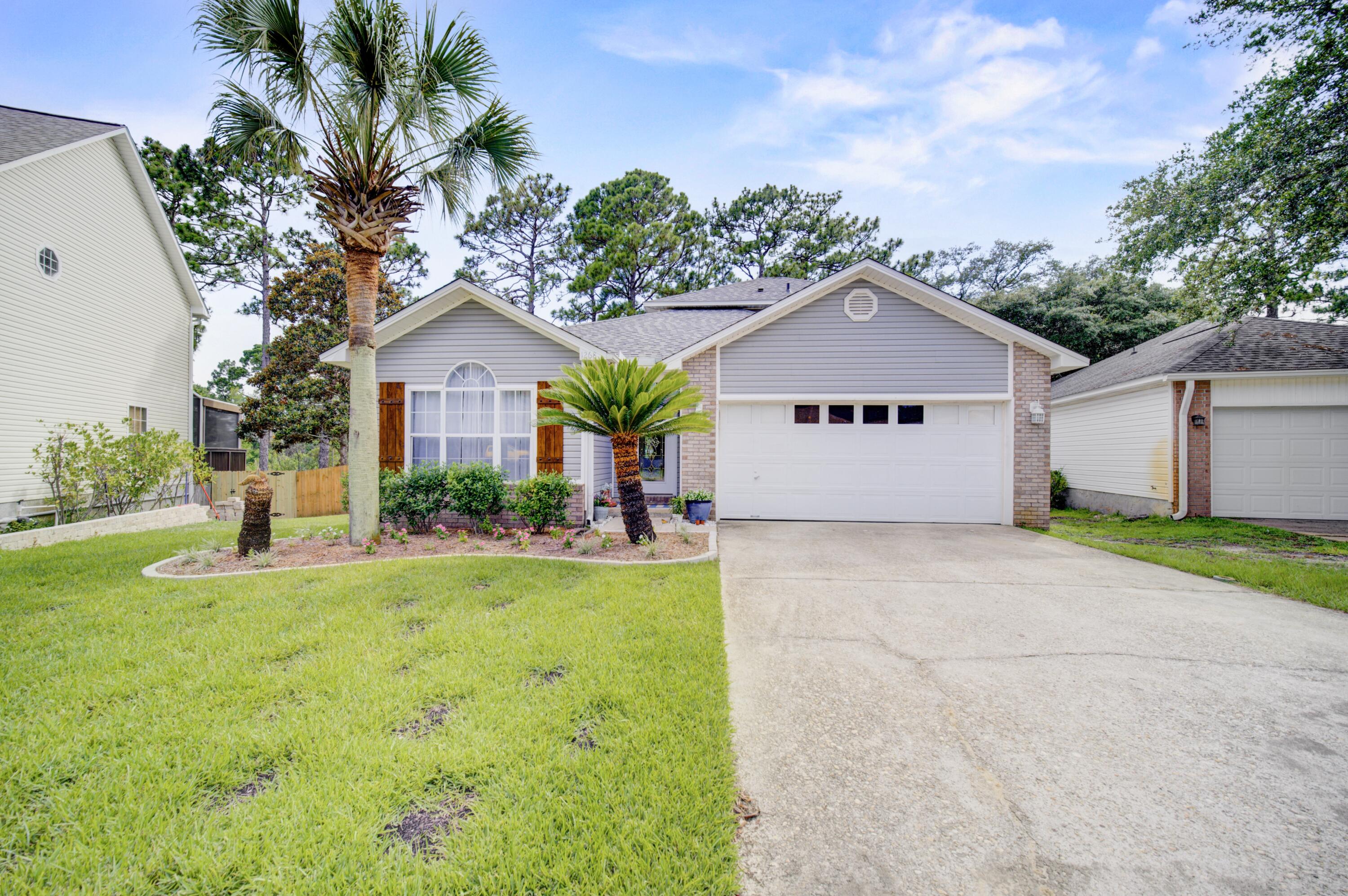 Beautifully renovated 3BR/2.5BA two-story home in a cul-de-sac, showing pride of ownership! Features modern finishes, new marble countertops, unique backsplash, open layout, cozy wood-burning fireplace, spacious backyard with powered shed (50 amps). Roof, HVAC, and compressor all 1 yr old. New Rain Bird sprinkler system and valves. Ideally located near Mid-Bay Bridge, shops, Bluewater Bay amenities, and minutes to Destin's beaches. Move-in ready - you'll want to see this one!