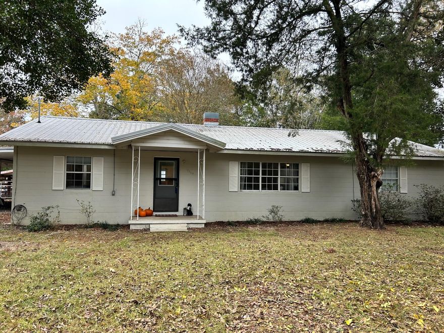 If you are looking for the charming house in the country setting, take a look at this one. Sitting on almost 2 acres, this home is perfect for your garden spot, chickens and a beautiful view from your backyard. 4 nice size bedrooms, 2 full bathrooms make this home exceptional for the larger family. Metal roof. New interior paint, new dishwasher and updated kitchen. Stainless steel appliances.  Short drive to Interstate 10 makes it convenient to any restaurants or shopping. Center point to Crestview, Defuniak Springs, and Niceville. Shoal River within minutes.  Washer and dryer remain. Move in ready. Call for viewing. Homes like these are few and far between