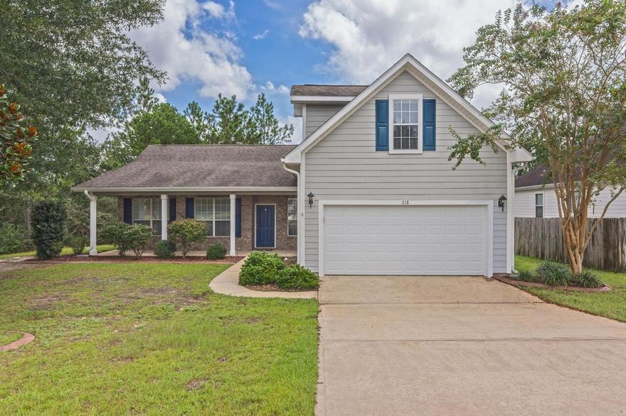 Welcome Home. This 4-bedroom property has everything your family is looking for. A dream kitchen filled with nearly brand-new stainless-steel appliances and an oversized island with gorgeous countertops. The open floor plan flows effortlessly from the kitchen and living room out to the covered back patio. The large master bedroom is downstairs and the master bath has dual vanities, ceiling to floor tiles in the shower, and a spacious walk-in closet. The remaining 3 bedrooms upstairs all are great sizes and share an open loft area. Out back you have a large fenced in backyard. Pets may be considered pending owner approval and a $500 pet fee. No Smoking Allowed. Call to schedule a showing today!