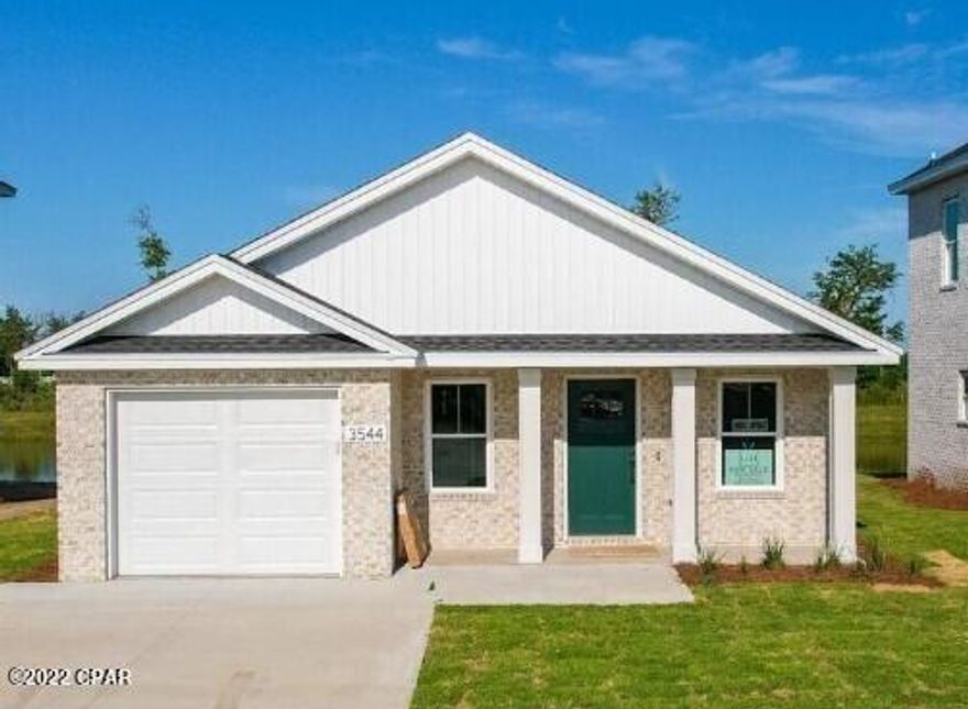 Zillow is Wrong. address is 3501 Mill Point Cove, panama city Fl 32404...Bay Counties newest community has come to life, These homes are built by one of Bay Counties most sought after builders, Brick homes with spacious floor plans, custom solid wood cabinets, Quartz counter tops, Upgraded light fixtures, doors, Insulation, Trim, Low E windows, Luxury Vinyl flooring, Stand alone tubs, Neighborhood has under ground utilities, lighted streets. Zoysia Grass and landscaping! Let Mill Point be your next move...