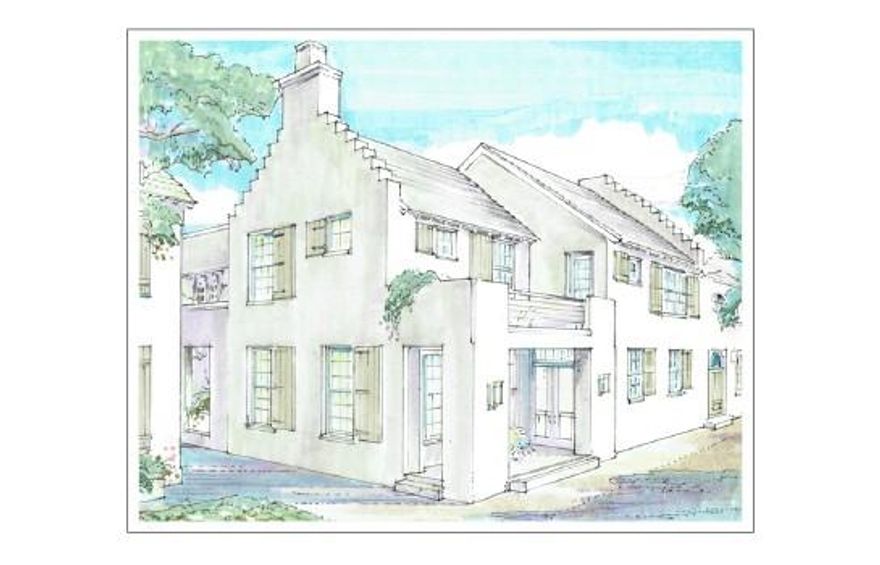 Located on Charles Street conveniently located to Fonville Press and the Gulf Green access to the beach, this 4 bedroom, 4 -1/2 bath home with 3,379 conditioned square feet designed by Historical Concepts, embodies the best of life at Alys Beach. An entry loggia flows to a generous kitchen and great room that opens onto a large southern facing courtyard and pool. Home offers a first-floor master bedroom with walk in closet. The 2nd floor offers a gracious master bedroom with walk in closet and access to the terrace overlooking Charles Street. There are two additional guest bedrooms and bathrooms.The Home is currently being Constructed.