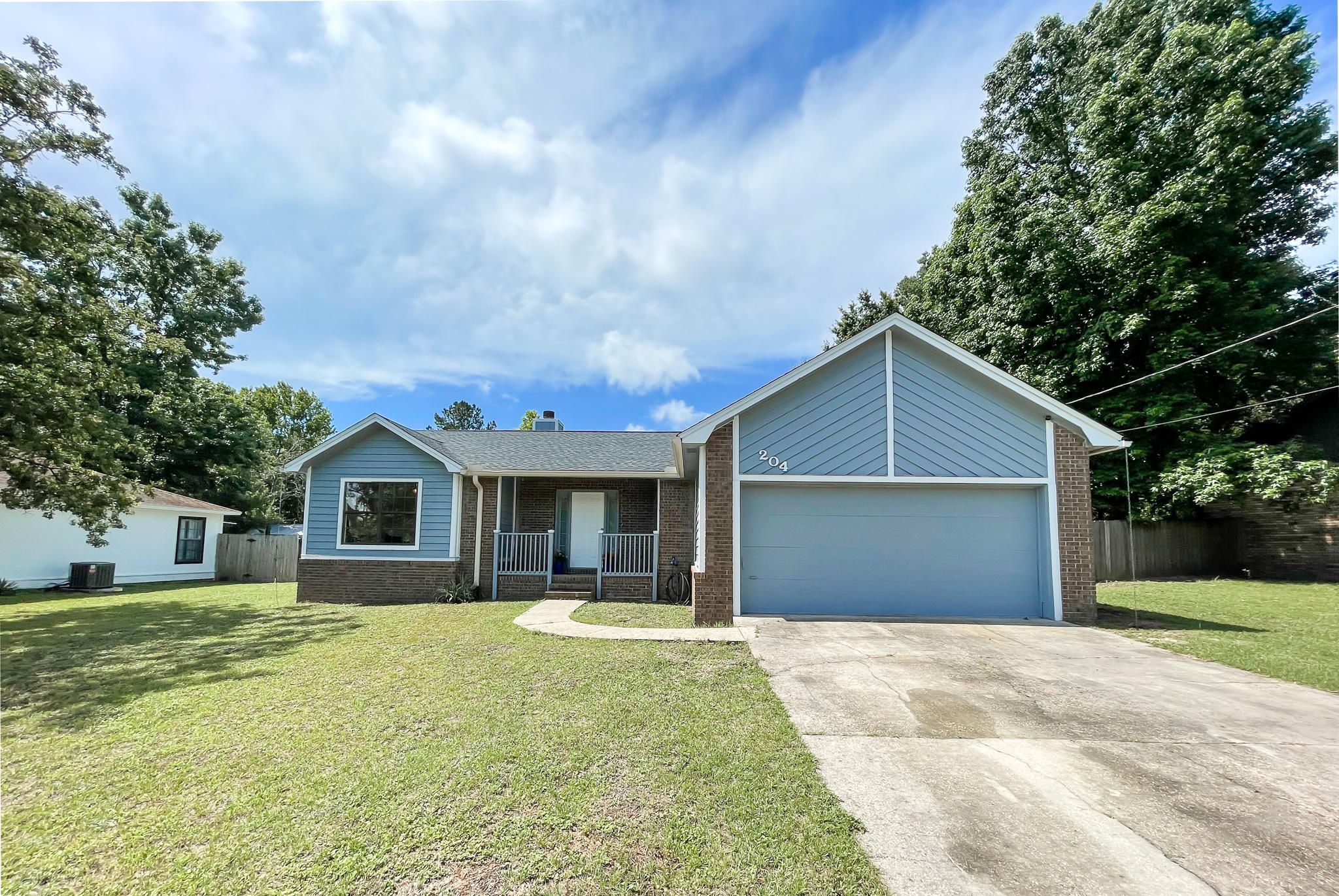 **BE SURE TO CHECK OUT THE 3D MATTERPORT TOUR!!**Welcome home to this updated and well maintained property in South Crestview - only 10 minutes from 7th Special Forces and Duke Field. Major systems have been replaced and upgraded - Roof Jan 2020, Electrical Panel Jan 2020, and AC 2014! The kitchen has been updated with soft-close drawers, beautiful granite countertops, Stainless Steel Appliances and a breakfast bar. The living room features a wood-burning fire place, laminate floors and vaulted ceilings with plenty of windows allowing for natural light. The Master Suite features its own bathroom with dual vanities, a walk-in closet and a tub/shower combo. 2 additional bedrooms on the opposite side of the house share a hall bathroom. Separate indoor laundry room has access (CLICK MORE)