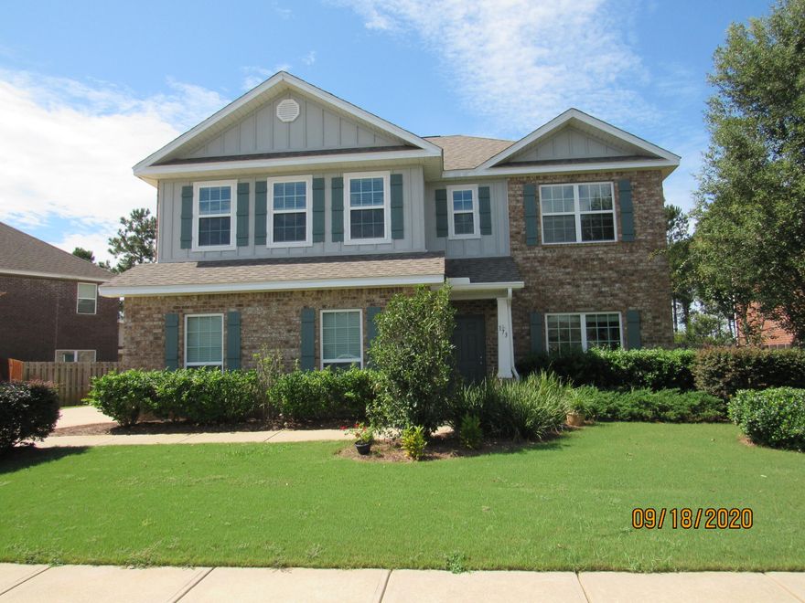 Welcome to your dream home in the sought-after Hammock Bay community! This stunning two-story residence offers 4 bedrooms, 3.5 baths, and an array of amenities to enjoy.On the first floor, you're greeted by a spacious living room, formal dining room, well-appointed kitchen, convenient half guest bath, and a luxurious master suite featuring separate walk-in closets and an en suite bathroom with a double vanity and a generously sized tiled shower/tub combo. Step out onto the screened-in porch with ceiling fans and take in the serene view of the large, lush, privacy-fenced backyard, complete with a paver patio. Parking is a breeze with the attached 2-car garage.