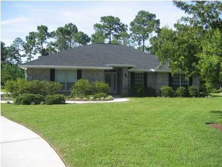 WOW, 1/2 ARCER LOT! A RARITY IN OUR AREA. THIS HOME FEATURES 3 BEDROOMS, 2 BATH PLUS ANOTHER ROOM FOR AN OFFICE. SCREENED IN PORCH ON THE BACK, MATURE LANDSCAPE, PLENTY OF DRIVEWAY SPACE, AND A TWO CAR GARAGE. BEING SOLD AS IS WITH ALL APPLIANCES CONVEYING EVEN WASHER/ DRYER AND BLINDS.