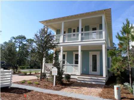Popular Sea Glass plan. New, high-quality construction homes in NatureWalk at Seagrove, nestled between protected borders of the state forest and only minutes from 30A. This new home offers 2 stories, 2537 square feet, 4 bedrooms, 3.5 bath. Features include: Schlage home monitoring system (camera, lock, light/thermostat control) utilizing z-wave technology, Cafe stainless steel appliances, upgraded cabinets, granite, wood flooring throughout entire home, fire place, outdoor shower, spacious porches for outdoor entertaining. This naturally beautiful community features resort-style amenities for the entire family to enjoy. ''The Gathering Place,'' NatureWalk's amenity center will include: a resort-style beach entry pool, lap pool, children's pool, tot lot, multiple entertainment