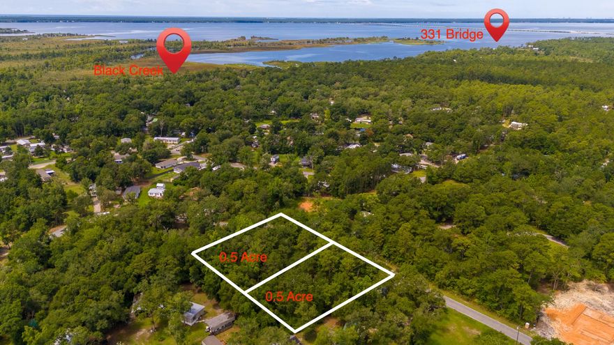 **Prime Lot Location at Black Creek! ** This beautiful, mulched, high-dry lot is in close proximity to Black Creek, which leads to the stunning Choctawhatchee Bay. You can enjoy sunrises and sunsets, fishing, boating, and camping to your heart's content! The property is located approximately 1.5 miles from the popular Black Creek Lodge and RV campground, a beloved destination for years. Black Creek Lodge features a large boat ramp that locals can use for a nominal fee. If you're searching for a comfortable and relaxing spot to establish your dream home or a fantastic retreat, this is it! The property has minimal restrictions, no HOA, is zoned as Rural Residential, and is located in Flood Zone X. This lot truly checks all the boxes! Conveniently, it's just 20 minutes from the world-famous sandy white beaches of Florida's Emerald Gulf Coast. You'll also find plenty of natural beauty, with numerous state parks, springs, and rivers nearby.

The property requires a septic tank, but public water is available (tap fee paid by the seller). The sellers understand that a grant has been issued to bring sewer services to this area in the future, but it's advisable to check with the City of Freeport for confirmation on timelines.

Buyers should perform due diligence regarding building codes and zoning regulations with the appropriate local authorities to ensure the property can be used as intended. While the information in this listing is deemed accurate, it is not guaranteed.

Lot 10 is also available creating over an acre of land. Seize this rare opportunity today!