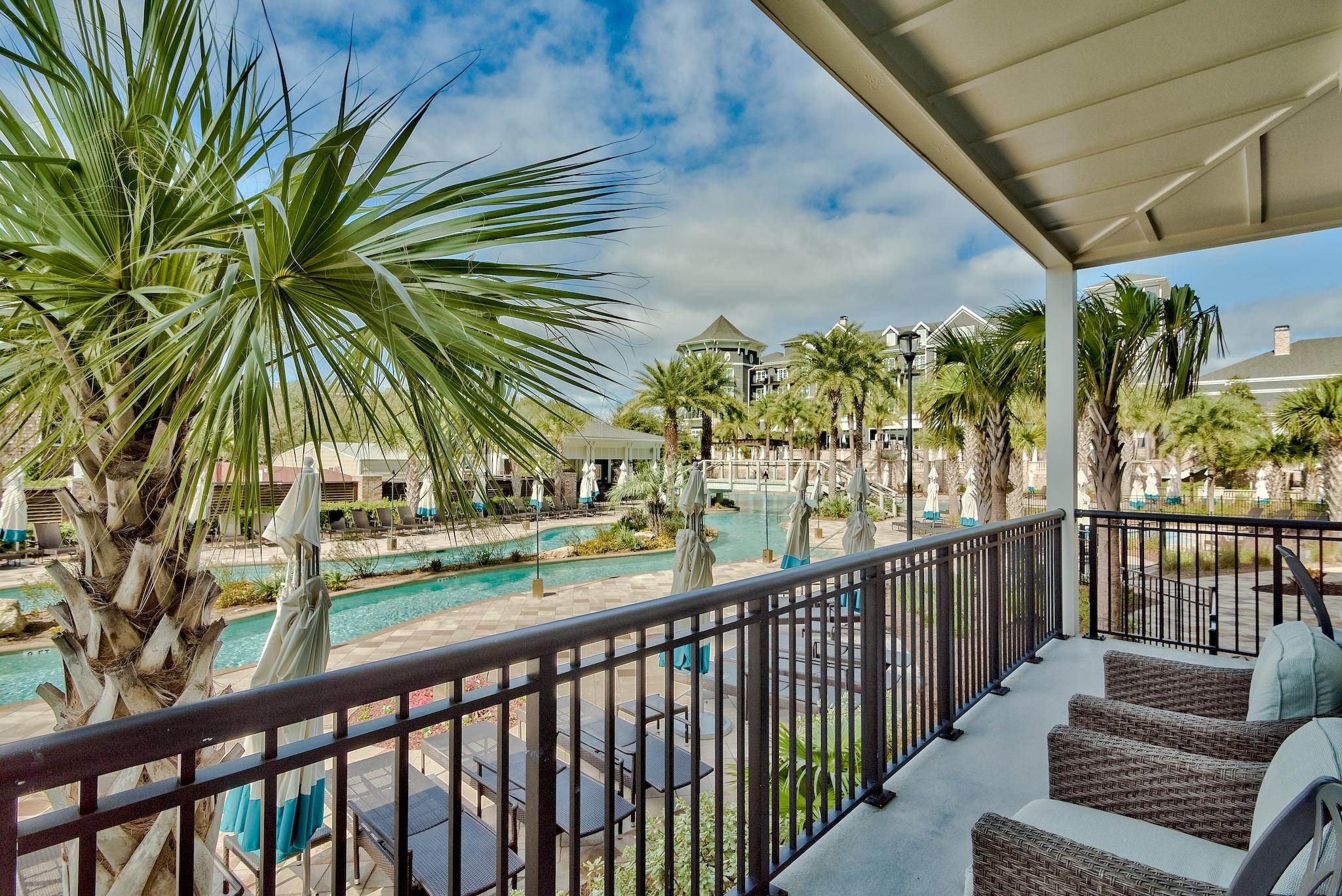 Be a part of Destin's Premier Luxury Development. Henderson Lofts Unit 114 features a massive WRAP AROUND BALCONY (largest in the building) with DIRECT WALKOUT pool access!! EVERY bedroom has access out to this incredible balcony too. Sold fully furnished, this beautiful condo is turn key. As a part of the Henderson Beach resort, world class amenities are available to you and your guests. These amenities include TWO POOLS!, (a family pool with lazy river & adult only pool), PRIVATE beach access, private beach club, on-site fine dining, a fitness center, and ROOM SERVICE just to name a few. This is truly a luxurious vacation destination. Take a look today!