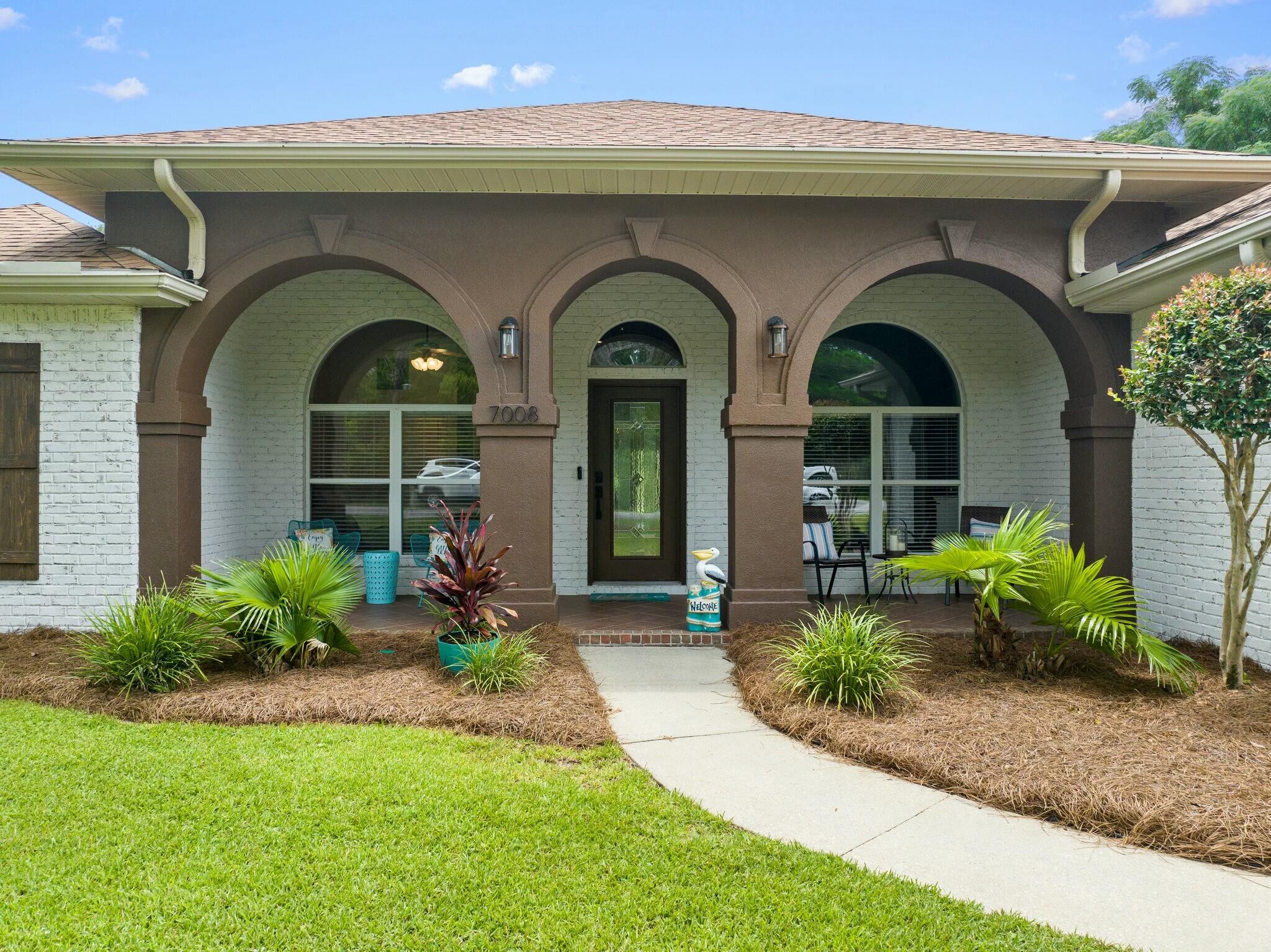 Welcome to your dream home nestled on a picturesque golf course! This stunning 4-bedroom, 2-bathroom with a flex room that can be considered another bedroom or be used as an office. This amazing residence offers a perfect blend of luxury, comfort, and natural beauty. This home features not just an enclosed Florida room but also a separate den off the living room. Outside, the private backyard opens directly onto the golf course, offering an unparalleled sense of tranquility and scenic beauty. Imagine sipping your morning coffee on the patio while watching the sunrise over the fairways, or hosting summer barbecues with friends and family in this idyllic setting. ensuring everyone has their own private sanctuary.Additionally this home also features an open living room with a separate Den or game room, with a fully enclosed Florida Room.
Outside, the beauty of the golf course becomes part of your everyday life. Enjoy your morning coffee on the expansive deck or host memorable gatherings in the beautifully landscaped backyard, all while taking in the serene views of the greens. With its prime location, luxurious amenities, and exquisite design, this home is more than just a place to liveit's a lifestyle. Don't miss the opportunity to make this golf course gem your very own!