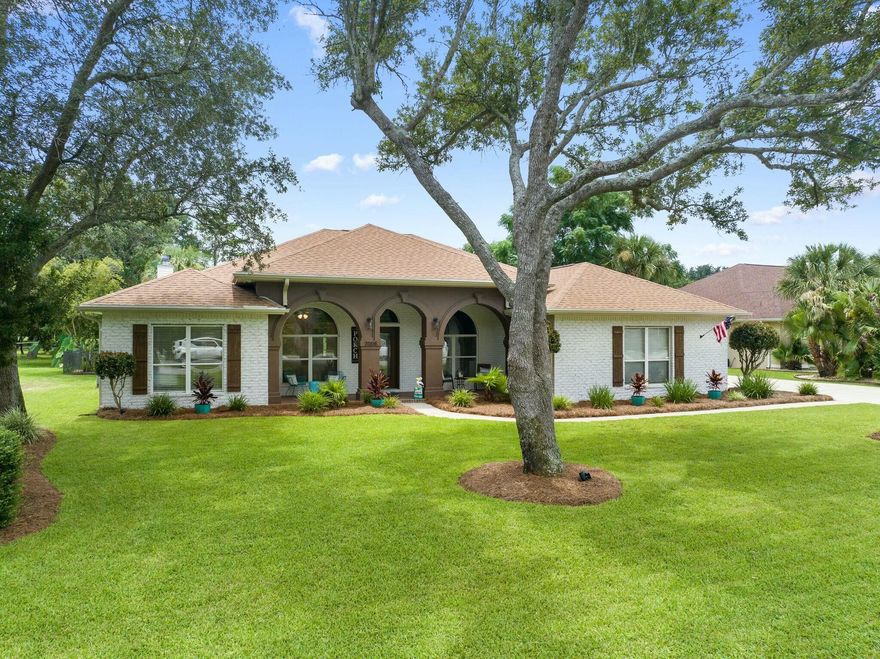 Welcome to your dream home nestled on a picturesque golf course! This stunning 4-bedroom, 2-bathroom with a flex room that can be considered another bedroom or be used as an office. This amazing residence offers a perfect blend of luxury, comfort, and natural beauty. This home features not just an enclosed Florida room but also a separate den off the living room. Outside, the private backyard opens directly onto the golf course, offering an unparalleled sense of tranquility and scenic beauty. Imagine sipping your morning coffee on the patio while watching the sunrise over the fairways, or hosting summer barbecues with friends and family in this idyllic setting. ensuring everyone has their own private sanctuary.Additionally this home also features an open living room with a separate Den or game room, with a fully enclosed Florida Room.
Outside, the beauty of the golf course becomes part of your everyday life. Enjoy your morning coffee on the expansive deck or host memorable gatherings in the beautifully landscaped backyard, all while taking in the serene views of the greens. With its prime location, luxurious amenities, and exquisite design, this home is more than just a place to liveit's a lifestyle. Don't miss the opportunity to make this golf course gem your very own!
