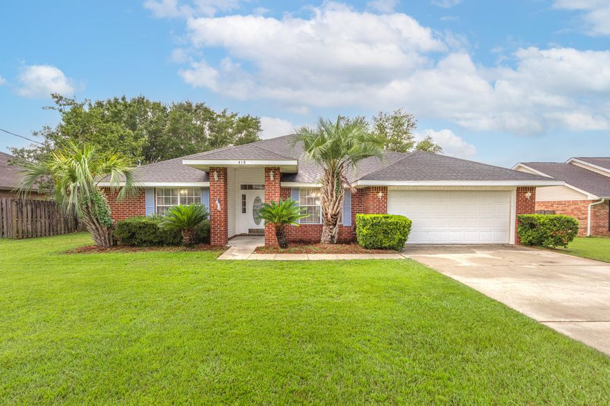 Location!! Beautiful home with spacious, open floor plan. Bonus living room off the foyer that would be a great piano or sitting room. Split floor plan with large bedrooms and walk in closets. Dedicated laundry room and 2 car garage. 2016 Roof, 2012 HVAC and interior all newly painted. This home will not last long! Call or text to show.