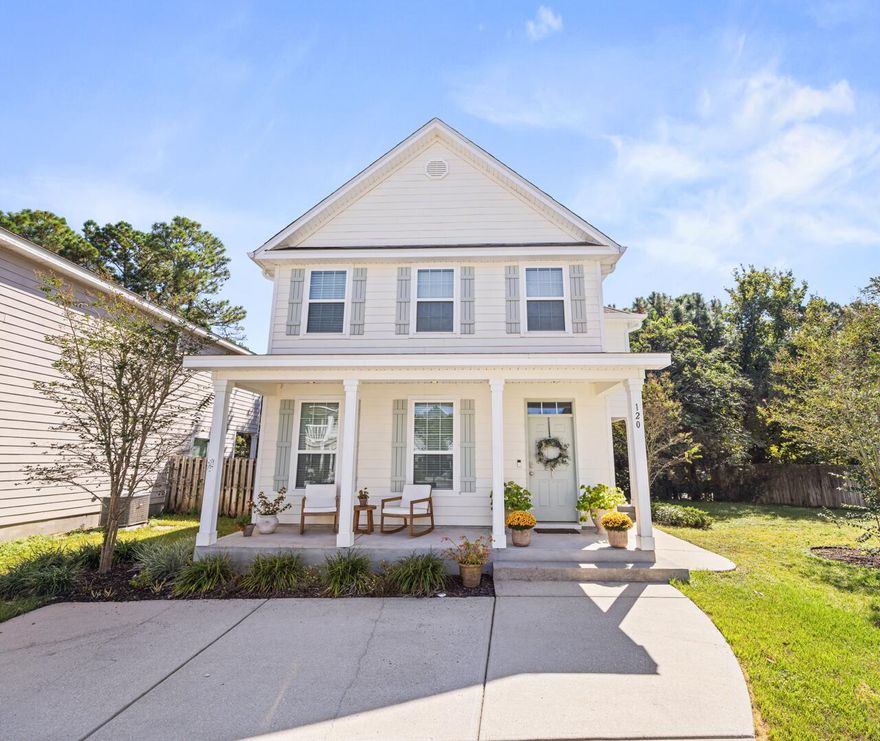 ***Home Sweet Home***This 3BR/2.5BA home has been lovingly maintained and offers plenty of charm. The main level features a spacious family room, upgraded kitchen, two dining areas, and a convenient half bath. Enjoy mornings on the generously sized wraparound covered porch. Upstairs, the oversized primary suite provides a private retreat with ample closet space, while two additional bedrooms and a guest bath complete the floorplan. Fresh paint and cozy details throughout make this home move-in ready. Located in the quiet community of Mosaic Oaks, you'll be just minutes from both the beach and bay, plus everyday conveniences.