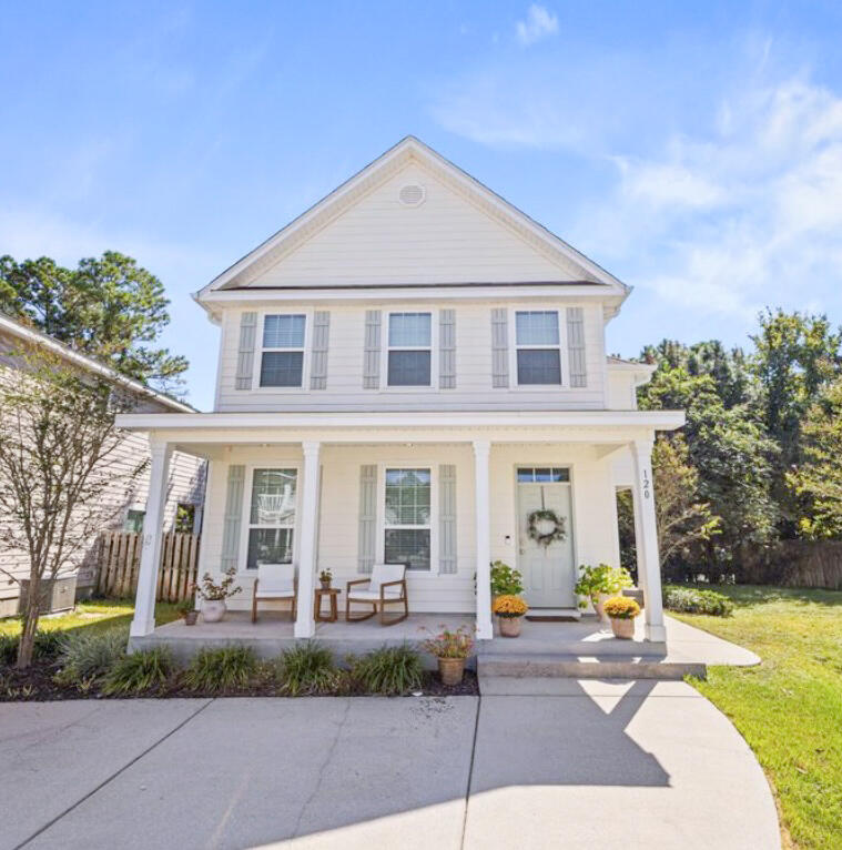 ***Home Sweet Home***This 3BR/2.5BA home has been lovingly maintained and offers plenty of charm. The main level features a spacious family room, upgraded kitchen, two dining areas, and a convenient half bath. Enjoy mornings on the generously sized wraparound covered porch. Upstairs, the oversized primary suite provides a private retreat with ample closet space, while two additional bedrooms and a guest bath complete the floorplan. Fresh paint and cozy details throughout make this home move-in ready. Located in the quiet community of Mosaic Oaks, you'll be just minutes from both the beach and bay, plus everyday conveniences.