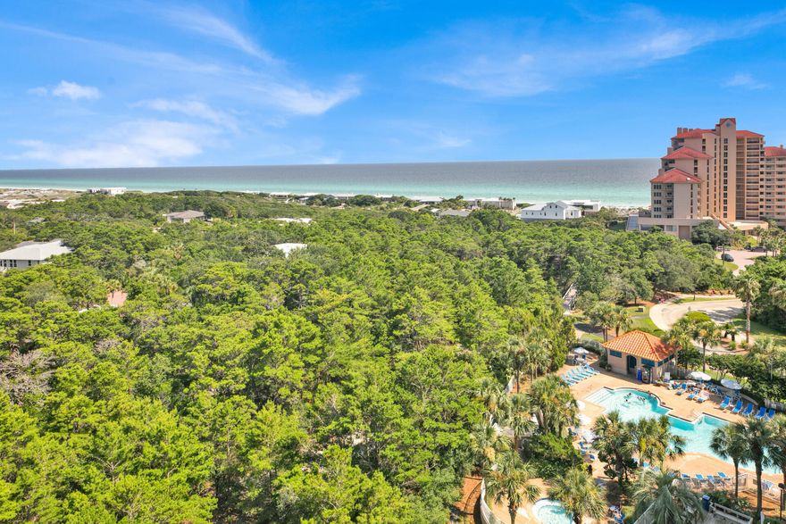 Welcome to the Summit at Tops'l. This immaculate, totally renovated, and professionally decorated condo is the epitome of upscale beach living!  The flooring, ceilings, fixtures and finishes are amazing. Views from the 10th floor showcase  miles of fabulous gulf views, Topsail State Park and serene lake views of 4 Mile Village. Lots of special features in this fabulous condo that you will have to see to appreciate! This floor plan is very spacious and can be rented as a studio, two bedroom or three bedroom for maximum rental potential of $75k.  Don't miss this beautiful view! Just a stroll to the beach or call the Tram!