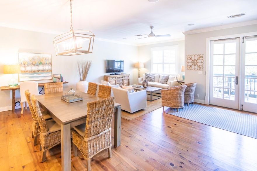 Discover coastal elegance in this 3-bedroom, 2-bathroom gem nestled in the heart of Rosemary Beach's vibrant Town Square. The allure begins with an inviting balcony, offering a perfect vantage point to soak in the charm this community is renowned for.Step inside to find updated interiors and impeccable finishes that seamlessly blend modern comfort with beachside sophistication. This condo is not just a residence; it's a promising investment opportunity with the potential for both short-term and long-term gains.What sets this property apart is its unparalleled access to Rosemary Beach's treasures. Multiple beach access points make every day a beach day, and the convenience of biking or walking allows you to explore the community effortlessly. As a resident, you'll have the