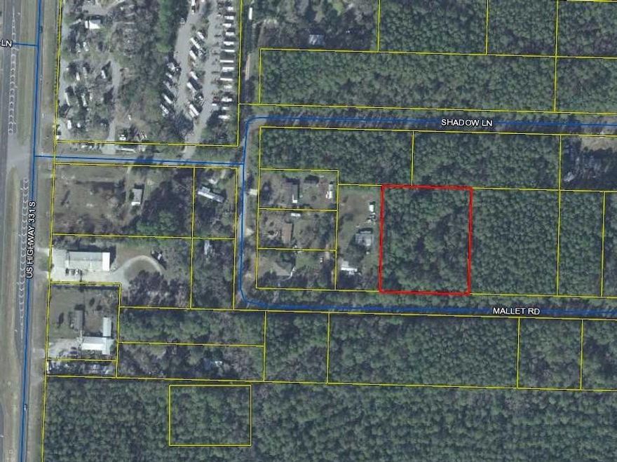 MALLET PINES - UNRESTRICTED LOTS just off Hwy 331 South, and half-way between Hwy 20 and the Choctawhatchee Bay Bridge. Convenient location with easy access to Hwy 331, Hwy 20 and  Hwy 98.   Just under one-acre in size, wooded and ready for a new home!  Manufactured homes are allowed here.  City water is available (tap fees due).  Great fishing close by at Black Creek, Choctawhatchee River, Bay and Bayous!  Adjoining  Lot available - would be almost two acres together.  Hard to find lots of this size in this current market!  Buy now!