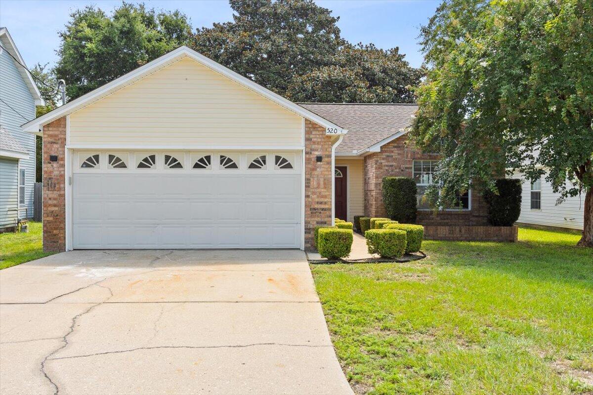 Updated and move-in ready in the sought-after Rush Park neighborhood, just minutes from Hurlburt Field! This 3-bedroom, 2-bath home features a fully renovated kitchen with shaker-style cabinets, quartz countertops, and modern finishes. Both bathrooms have been tastefully updated, offering a clean and contemporary feel throughout. A new roof (2023) provides added peace of mind. The fully fenced backyard offers great outdoor space, and the 2-car garage allows for ample storage and parking. Located in a convenient area with a low annual HOA fee of just $65, this home combines style, function, and location. Carpet is 2023 and walls were just painted throughout the house as well!