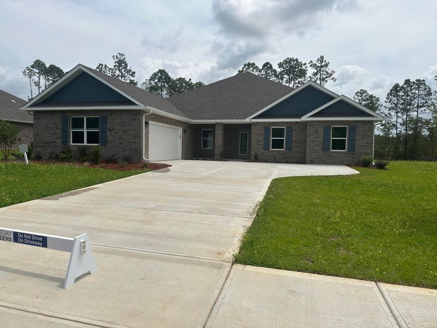 READY NOW!  MOVE IN READY! Hamilton floorplan has four bedrooms and three bathrooms including formal living and formal dining, plus 3 car garage. As we walk into your home, we are welcomed by a formal living to one side and a formal dining to the other. There is a nice long hallway by the formal living perfect for your nice artwork or family photos that leads to your 1 car garage. As we continue to your main living area, you are greeted to the open concept of your oversized great room, breakfast nook and kitchen only from your dreams. Speaking of your dreams, when we talk about your new owner's suite, you won't believe the size of it till you lay your eyes on it. The spare bedrooms are all privately located on the other side of the home.