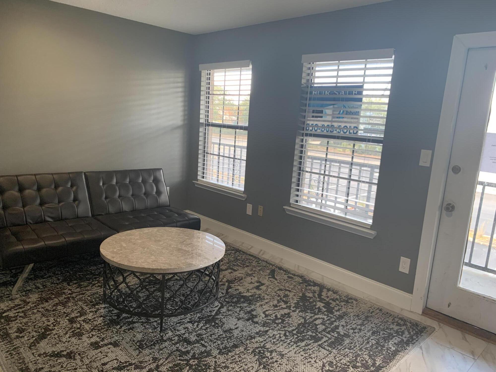 Rare Find! This office space boasts a strategic location which is walkable to Ft Walton Beach Medical Center, White Wilson, Surgery Center and Westwood Assisted Living. Within a short drive to Hurlburt Field and Eglin AFB. This multi office space is 1,116 sq ft. It includes a waiting area, 5 offices, a kitchenette, bathroom, storage, and recessed lighting. Beautiful tiled floors. Unit D is an end unit so the space is very light and bright and provides extra visibility from the street. It is ready for immediate use. There are so many possible uses for this office space.