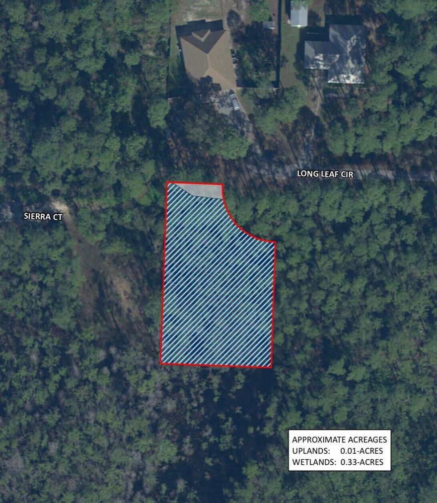 Location location location.  0.37 acre lot located in a cul-de-sac on dead-end street in South Walton. Convenient to schools, shopping, restaurant, Sacred Heart Hospital, the beach, and the bay. Buyer to perform due diligence. Property sold as-is. No sign on the lot.