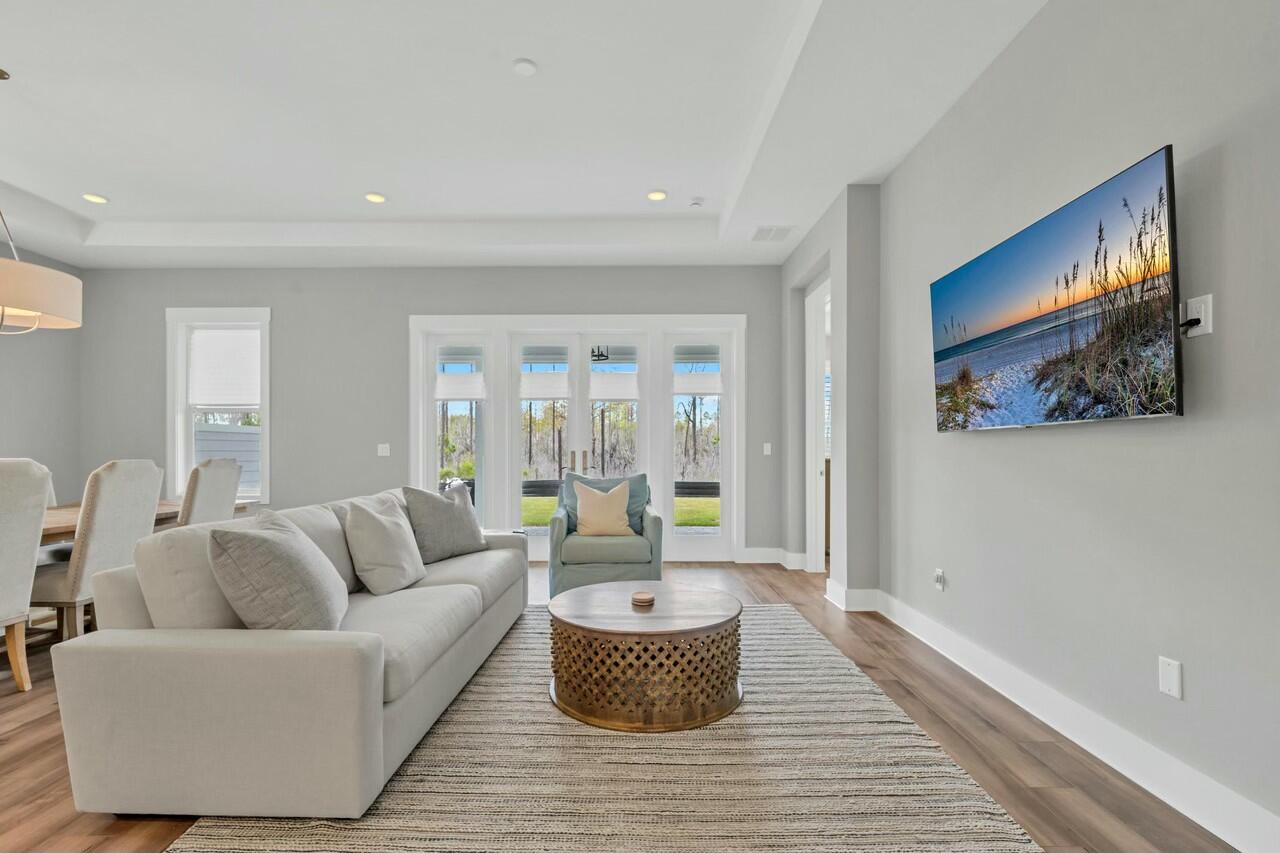 'NOW AVAILABLE' Unlimited Golf at NatureWalk in Watersound Origins!Beautifully Furnished Dune Collection Laredo Floor Plan. Spacious 2 bedroom with 3rd bedroom option- Den/Office room. - 1 year lease requirement. - Monthly includes Wifi, Water/Sewer, Gas, Lawn care, Trash service, HOA fees and superb amenities!