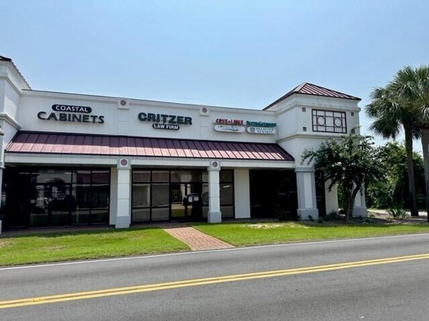 End cap 2 story unit.....3676 square feet of conditioned office & storage.  This fine office  with warehouse is a rare find in South Walton.  The exquisite detail of finish work is second to none.  The layout of the space is very functional and efficient, showcasing a beautiful reception area, full kitchen, several offices, conference room, and one full bath and 2 half baths. Currently being used as a STR property mangement company and real estate office. Building being sold with the office furnisher. Owners are licensed real estate agents in the state Florida.