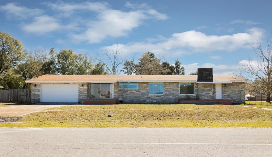 Welcome home! Nestled on a large corner lot, this charming residence offers 4 bedrooms and 2 and a half bathrooms. The spacious living room and dining area feature large windows, creating a bright and inviting atmosphere. Recently upgraded, the kitchen features brand new granite countertops and dishwasher, complemented by stainless steel appliances and freshly painted cabinets.
Conveniently laid out, two bedrooms and one bath are situated off the living room, while an additional 2 bedrooms, laundry facilities, a second bath, and a bonus room await off the kitchen.
The AC, windows, and roof were all replaced in 2016. Schedule a showing and come see all this home has to offer!