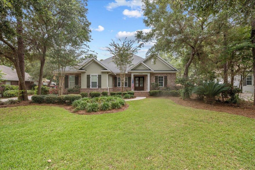 Tucked away in the highly desirable SWIFT CREEK neighborhood, this beautiful Randy Wise Earthcents home boasts 5 bedrooms/ 3.5 bathrooms, and a PRIVATE ENCLOSED SALT WATER POOL!Upscale finishes include 12' ceilings, 8' entry door, 5''crown molding, and cased windows with impact glass. Delight in an open floor plan with a grand foyer entry, a private study/5th bedroom to the right, and a formal dining room on the left. Beautiful kitchen with stained alder cabinetry, granite countertops, stainless steel appliances, pantry, and a large breakfast bar. Spacious living room with surround sound, and cozy gas fireplace.The primary suite offers a large walk-in closet, relaxing jetted garden tub, and separate shower with frame-less heavy glass enclosure. Split-bedroom floor plan with 3 additional bedrooms, and a charming Jack-and-Jill bathroom.
The backyard has been crafted for entertainment! Covered lanai wired for surround sound, screened-in enclosure over the sparkling saltwater pool, and privacy fenced. 
Recent updates include FRESH PAINT throughout the interior and exterior pool deck, front porch, and back patio! NEW CARPET installed in bedrooms. REFRESHED LANDSCAPING!
Major system updates include HVAC (2022), pool pump (2022), and newer pool heater (2019).
This home comes complete with a 2-car attached garage, and spray foam insulation.
Swift Creek offers lovely community amenities which include a swimming pool, basketball courts, and tennis court, community clubhouse, and park areas. 