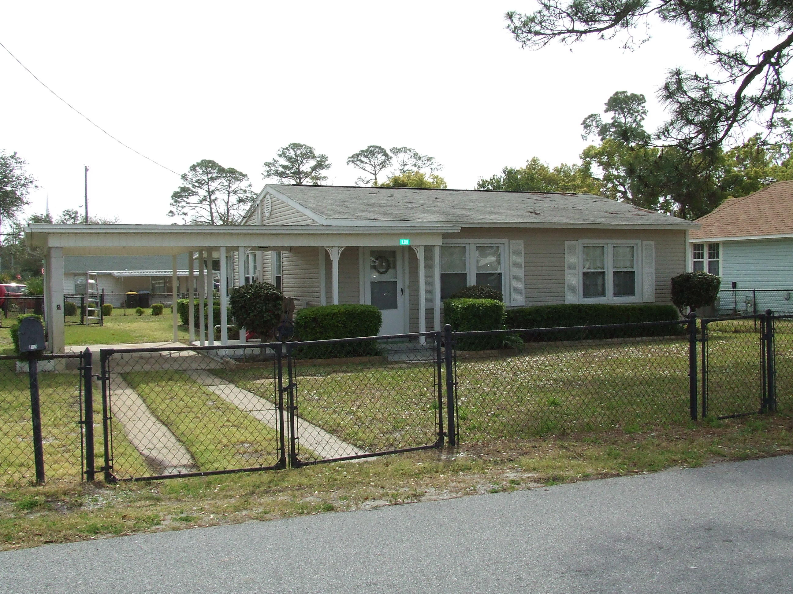 Very well taken care of, Sturdy built, 1 owner home near downtown Fort Walton Beach! Home sits on a nicely manicured corner lot, completely fenced in with a lawn pump and sprinkler system. Owner updated the electrical panel with circuit breakers and GCIF outlets placed in kitchen and laundry room in February 2017. Roof was replaced around 2008. Inside you will find a nice living room, 2 good sized bedrooms, eat in kitchen and a bonus room. Make this home yours today!