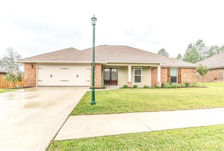 Welcome home. This gorgeous Crestview property is located in the upscale gated community of Chanan Estates. It is an all brick contemporary style home that sits on more than a third of an acre lot boasting 2577 sq ft with 4 large bedrooms and 2.5 baths. It has a large open floorplan with a fantastic kitchen as well. This property has been excellently maintained in the one year that the current owners have lived there. Come inside, and consider this property as your next home.