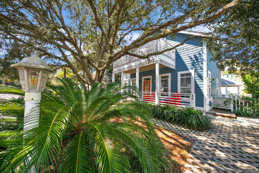 Pride of ownership shows with this stunning, FULLY remodeled, SOUTH OF 30A coastal retreat. Located in the serene, gated community of Sunrise Beach, this property was redesigned to add 700+ livable Sqft! Refinished hardwood floors & beautiful custom ceiling wood beams make this property so unique. Custom Kitchen w/chef's Wolf oven & new appliances throughout. Plenty of room w/ 4 main bedrooms, 2 living rooms & enclosed additional 5th bunk room! Ideal for entertaining w/ private pool, concrete wet bar, outdoor gazebo w/Tv & even a specially made garage door allowing for indoor/outdoor flow between kitchen & back patio! Peaceful porches & porch swings, let you feel the gulf breeze & totally relax, with peek-a-boo gulf view too! Restoration Hardware furnishes the ENTIRE HOME along with custom lighting AND window treatments. Deeded beach access w/ short walk to live music, shopping, Shunk Gulley  and all things Gulf Place!Beach retreat or rental property, this home will not last long. Call a local today!