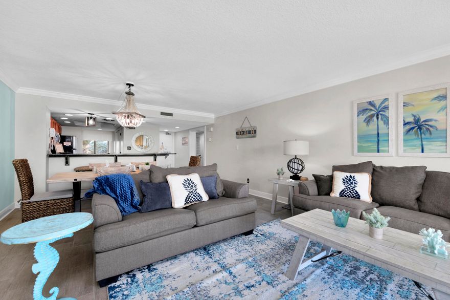 Welcome to paradise! This beautifully updated 2 bed, 2 bath Gulf-front condo is located on the ground floor of the highly sought-after Edgewater Beach Resort in Miramar Beach, offering stunning views of the Gulf and effortless access to the beach, pool, and resort amenities.Step inside to find a bright, coastal-inspired interior featuring granite countertops, stainless steel appliances, and elegant decor throughout. The spacious primary suite includes patio access and a private en suite bathroom with double vanities and walk in shower.Enjoy morning coffee or evening cocktails on your private patio, which opens to green space and is just steps away from the pool and sugar-white sand beach. This condo is not only a perfect vacation retreat but also a strong rental performer, generating $56,201 in 2022, $53,845 in 2023, and $42,487 in 2024.

Edgewater Beach Resort amenities include a beachfront pool, hot tub, children's pool, basketball courts, shuffleboard, and moreperfect for full-time living, a vacation home, or investment property.

Don't miss this rare opportunity to own a turnkey Gulf-front condo in one of the most desirable locations along the Emerald Coast!