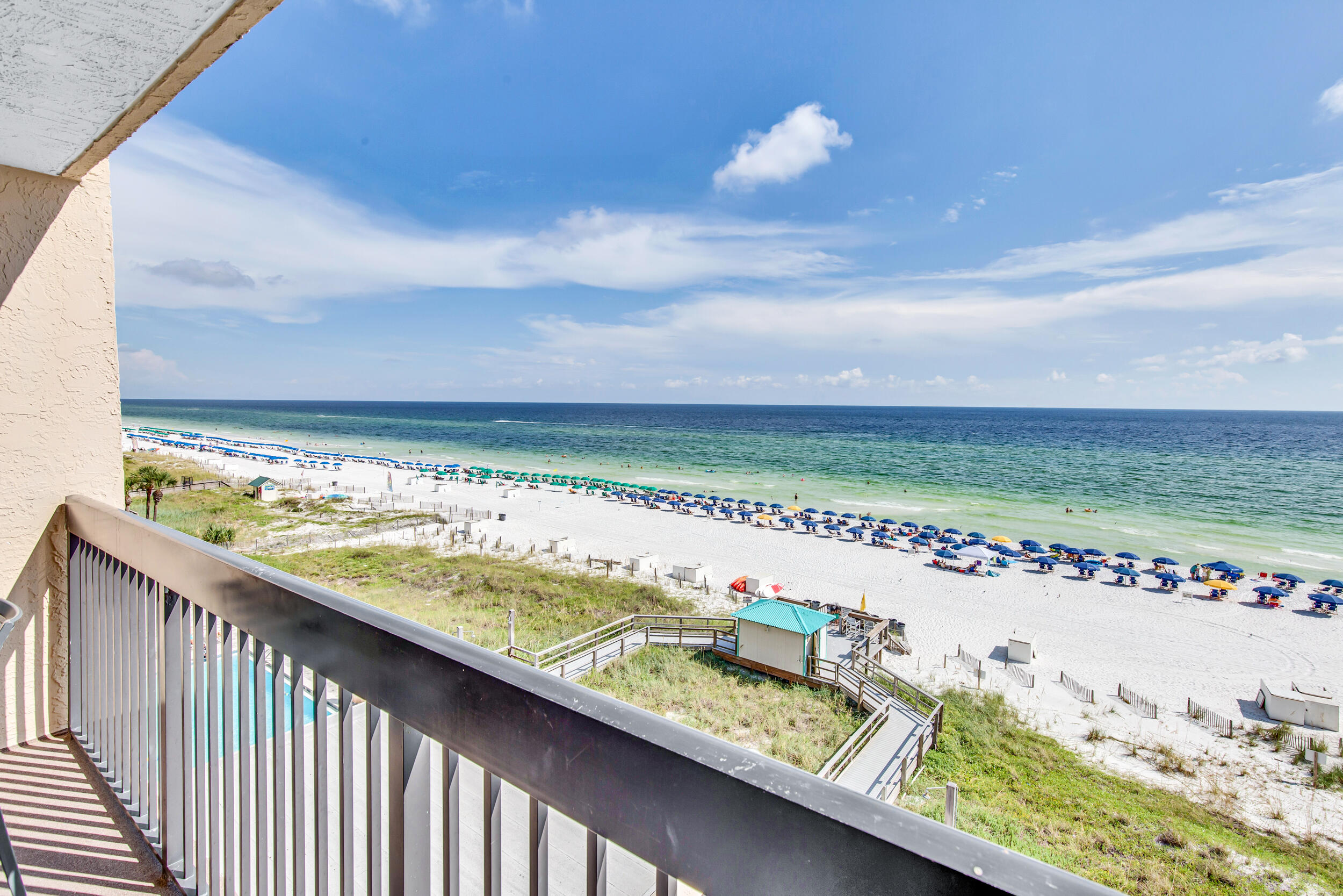 This unit has consistently been an excellent rental grossing in the 40K range. This year Feb to Oct the gross income is 44K. This is a 1 bedroom 1.5 bath gulf facing unit boasting unbeatable Gulf Views. The owners have maintained this unit well! Upgrades throughout the years include granite countertops, cabinets, sinks and fixtures, shower surround, stainless appliances, crown molding, paint and more. Sundestin is known for its guests' loyalty, returning year after year. Super amenities include indoor and outdoor pools & hot tubs, kids splash pad, steam room, sauna, fitness, shuffleboard, tiki hut bar, gift shop, restaurant, conference center and on-site massage therapy. Monthly Association Dues of $509 includes electric, phone, cable, internet, water & sewer. Sundestin is the place to be!