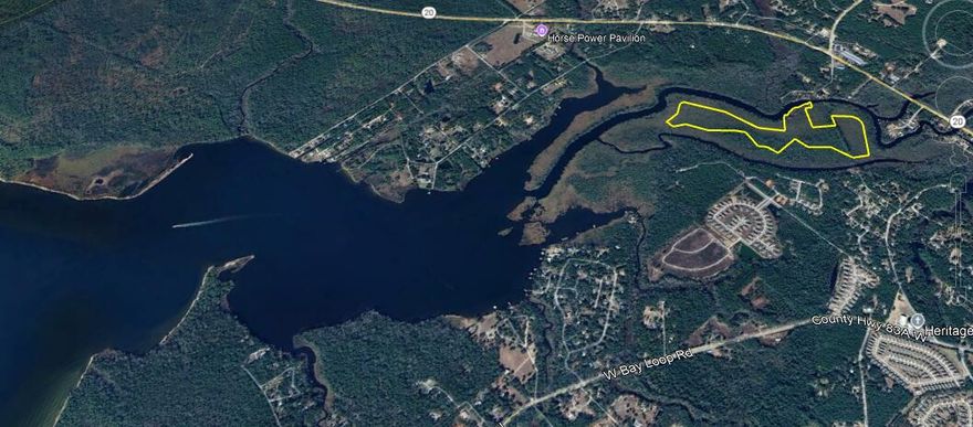 28 acres strategically located just off Highway 20, this parcel offers a unique opportunity in one of the fastest-growing areas of Northwest Florida. Situated near Goodwin Creek and Alaqua Creek, this property provides a rare combination of size, location, and access to channels that lead to Choctawhatchee Bay! What sets this listing apart is the optional inclusion of four adjoining parcels, also owned by the seller. Each of these 4 additional parcels back up to either Alaqua Creek or Goodwin Creek, with direct access to the Choctawhatchee Bay via navigable waterways! This land could even serve as a family hunting estate; the opportunities are truly endless!