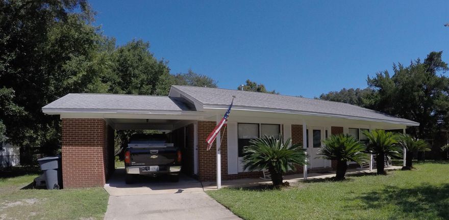 Newly renovated cozy 3 bd 2 ba brick house in a very desired FWB neighborhood. Close to everything: the FWB Yacht Club, Ferry Park Walking Trails/rec. center, Uptown Station, shopping, gyms, schools, both bases, & Churches. Too many upgrades/updates to list them all. Newer roof, new 17 seer AC, all new paint, doors, light fixtures, & faux wood blinds. Spacious Kitchen/dining combo, entry, & living room all feature newer ceramic tile & the bedrooms have new laminate wood flooring & custom closets. Enjoy a cup of coffee & view your beautifully manicured lawn/landscaping as you sit on your covered front porch that spans the full length of the house. This house is turn key ready & waiting for you! Don't miss out on the opportunity to call this ''HOME'', it won't last long!! Call today to view!