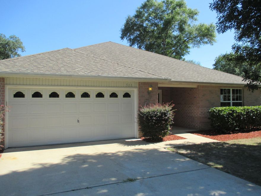 If you are looking for a beautiful all brick home in the heart of Niceville, look no further. This home has a wonderful open floor plan and is roomy enough for a large family or for entertaining. Enjoy the large family room, wonderful kitchen where you can overlook the family room and be a part of all that is going on. This home sits on a large corner lot and has a fully privacy fenced back yard. Nice covered patio in the rear is perfect for the BBQ. Call today for your showing appointment as this one will not last long.
