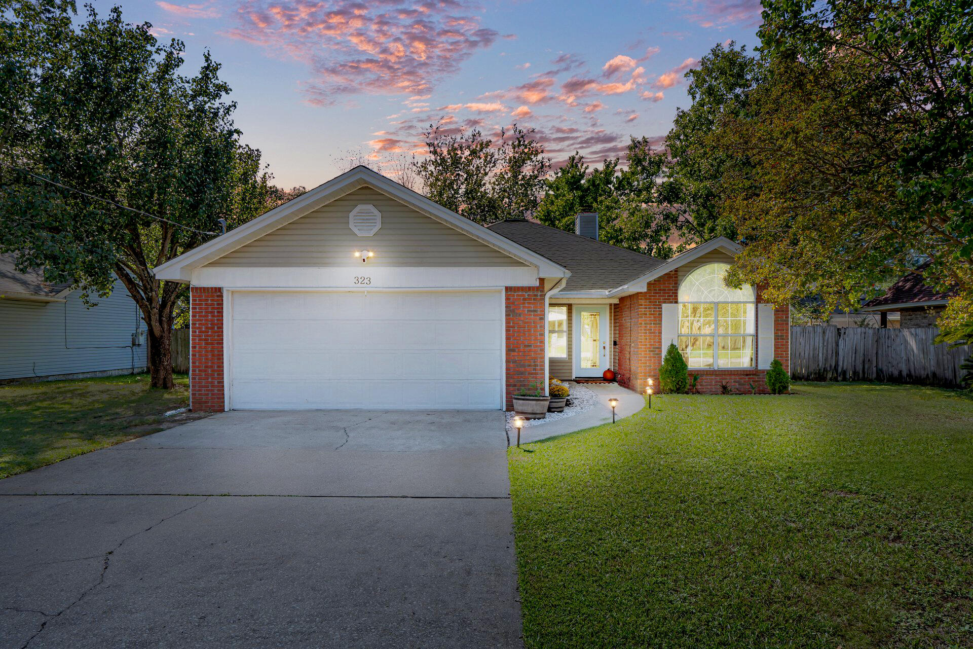 Renovated in 2018, this 3 bed/2 bath home with 2 car garage strategically located just minutes from Hurlburt Field AFB. You will love this chef's kitchen with granite countertops, farm sink, breakfast bar, gas Viking Stove and range hood with whole house exhaust fan. The living room has a bricked wood burning fireplace, but is also piped for propane if you decide to convert. Wood accents 2nd bedroom vaulted ceiling and sunroom. Master bath has double glass vanities, custom backsplash and separate custom tiled shower. Florida room leads you to the back patio with fenced backyard perfect for enjoying the above ground pool or entertaining! PRICE IMPROVEMENt means buyer must assume 85k Solar Panels at only 2.9% meaning lower monthly mortgage cost and ZERO power bill- reach out for details. will likely generate more power than you will use which means a credit at the end of the year that will likely pay the $30 grid fee and mean you have a ZERO power bill.