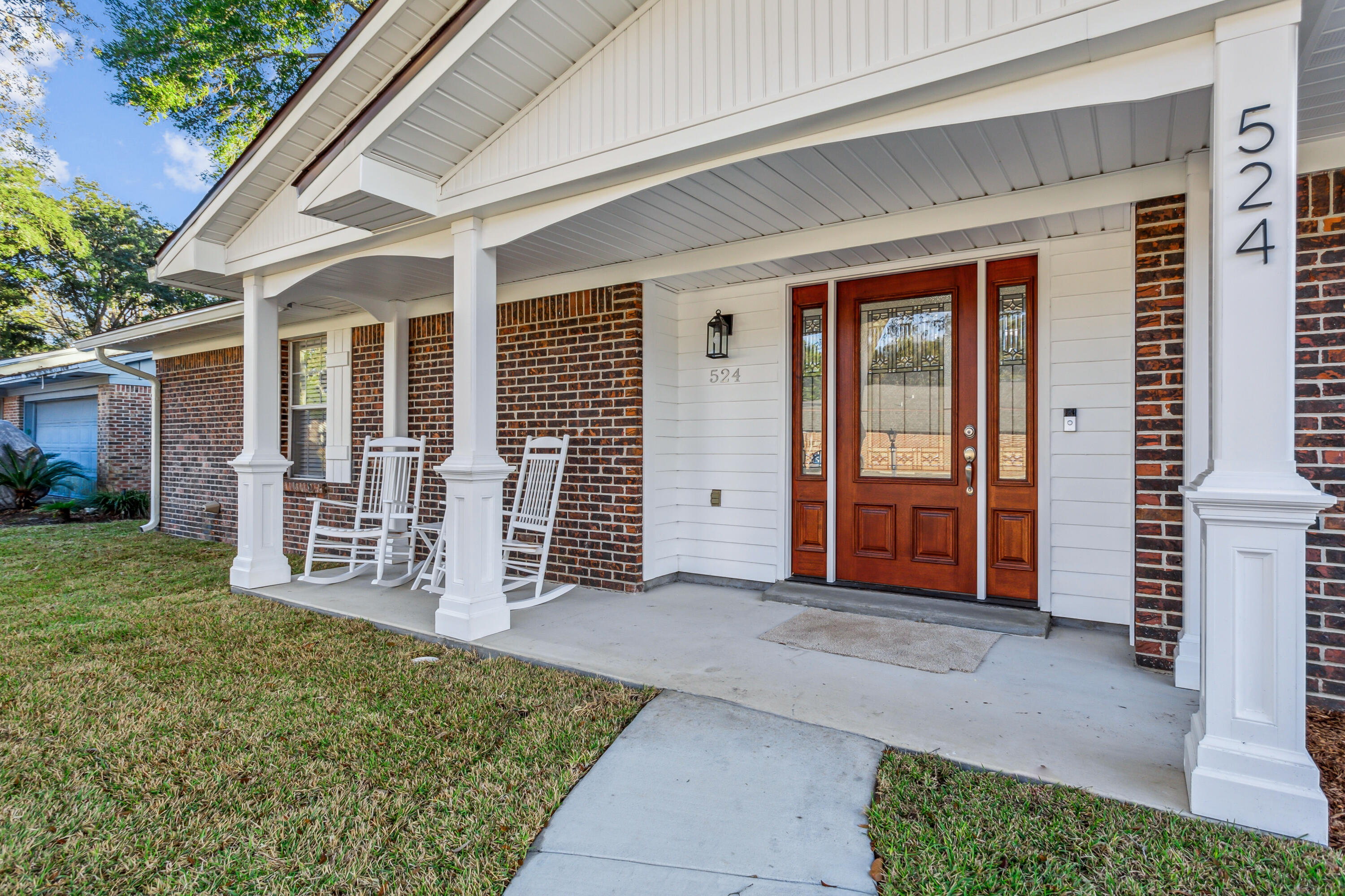 Nestled in a prime location, this updated home boasts vaulted ceilings, an open layout, complemented by fresh carpet, LVP flooring, and elegant trim work. The living area features a cozy electric fireplace, and the sunny Florida room is perfect for relaxing or entertaining. The kitchen offers new stainless-steel appliances and a hosting-friendly design. With a new HVAC system, a two-year-old roof, fresh sod, a sprinkler system, and a privacy fence, the outdoor space is just as impressive. Additional perks include a storage building with electricity, a one-car garage, and a new driveway. Enjoy coffee on the charming front porch and relish proximity to military bases, shopping, and Emerald Coast beaches. This move-in-ready gem won't last--schedule your showing today!