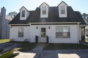 Welcome Home! Conveniently located to both bases, college, schools and shopping, this four bedroom two bath home is ready for a new family. Home offers eat in kitchen, spacious living room with wood burning fireplace. Master bedroom with 2 closets and large bathroom, is also located downstairs. 3 bedrooms and full bath upstairs. Outside is a fabulous wood deck overlooking the lake just perfect for those summer time bar-b-ques. Perfect starter home! Call today for your private viewing you will be glad you did.